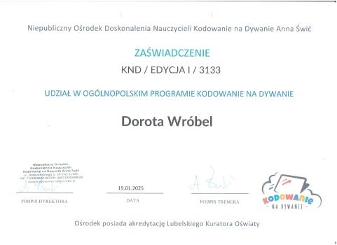 Kodowanie na dywanie