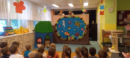 Teatrzyk ''O Rybaku i złotej rybce'' 