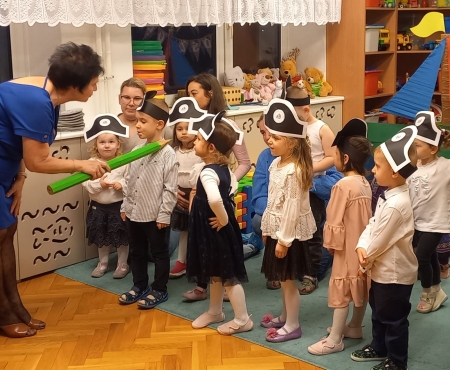 Uroczystość pasowania na Przedszkolaka ''Pirata'' 