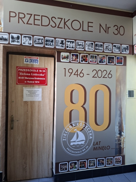 Jubileusz 80-lecia przedszkola tuż tuż ...