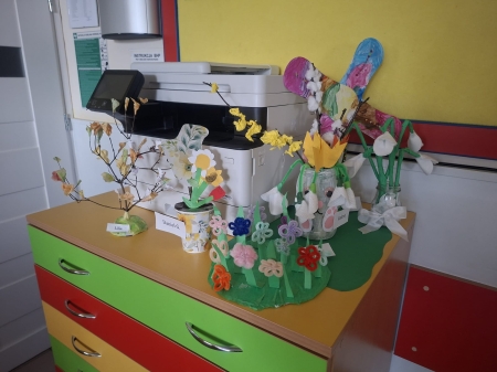 Rozstrzygnięcie konkursu przedszkolnego ''Wiosenny kwiat''. Gratulujemy wszystki...