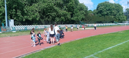 Bieg sztafet ''Zatrzymaj się na czas''